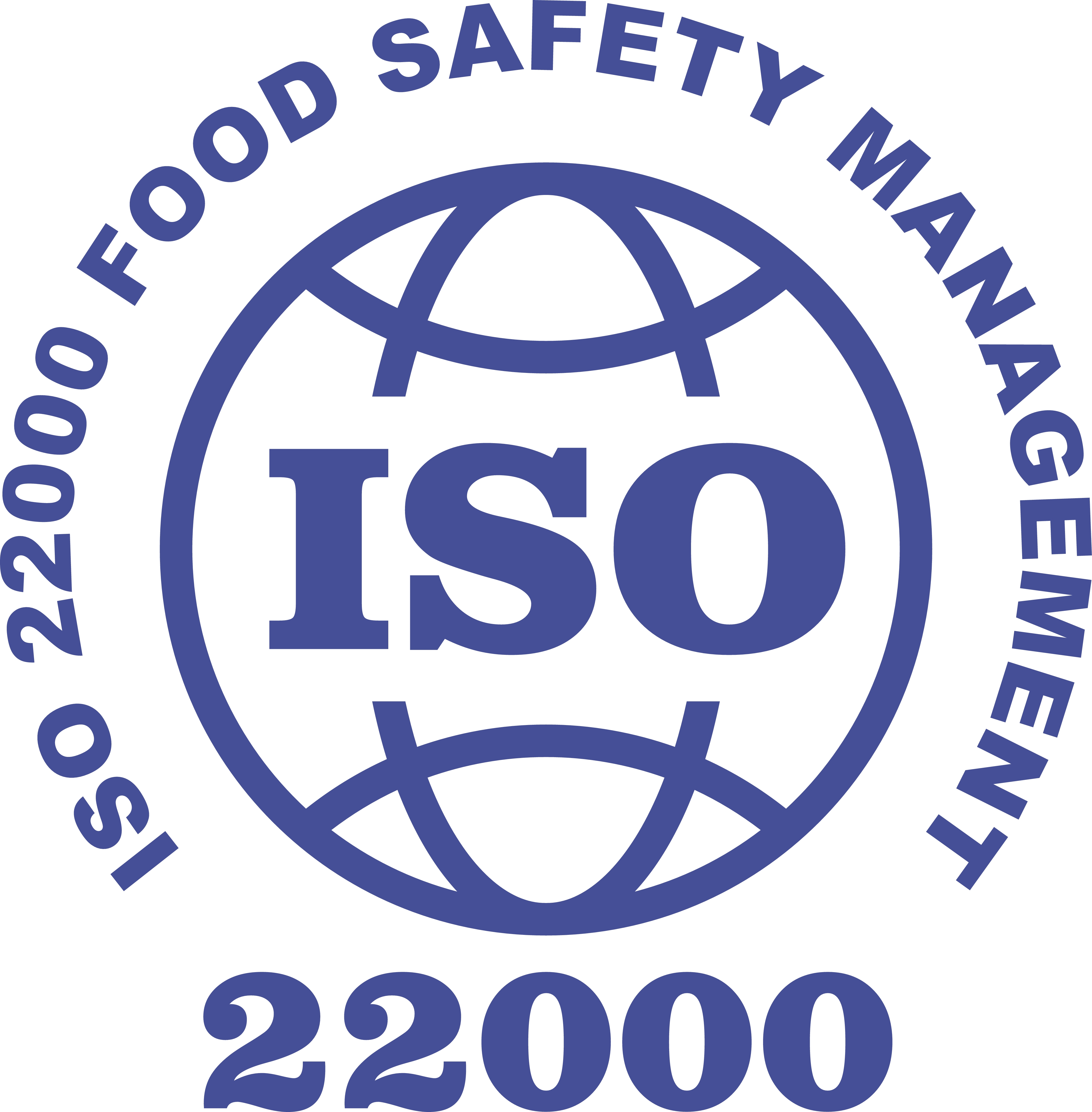 ISO 22000 cartoon logo